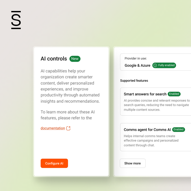 Simpplr’s new AI Control Center