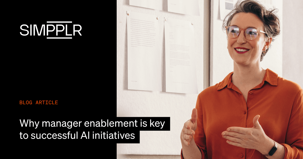 Why manager enablement is key to successful AI initiatives