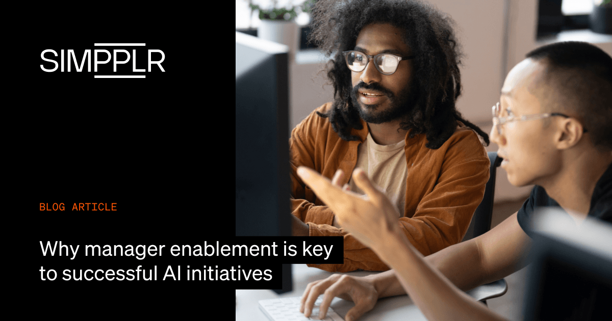 Why manager enablement is key to successful AI initiatives