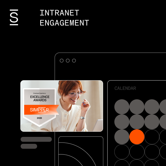 2026 Simpplr intranet design award winners