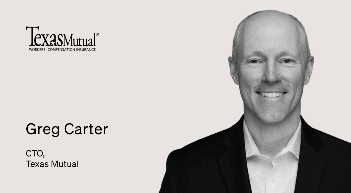 2026 Simpplr Most Employee Experience Impact executive winner: Greg Carter, CTO of Texas Mutual Insurance Company
