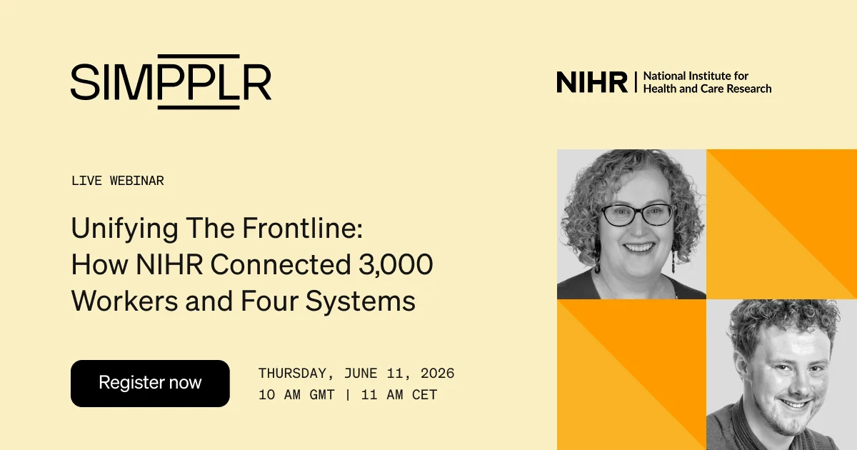 Unifying The Frontline: How NIHR Connected 3,000 Workers and Four Systems