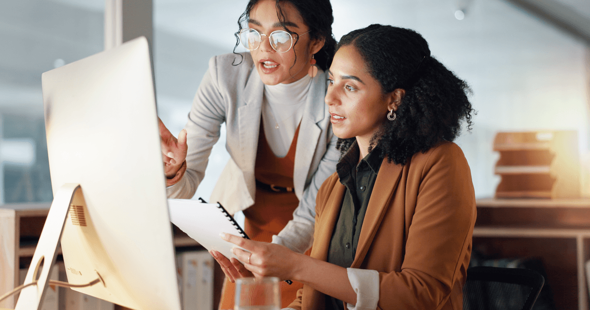 Internal communicators exploring employee newsletter best practices