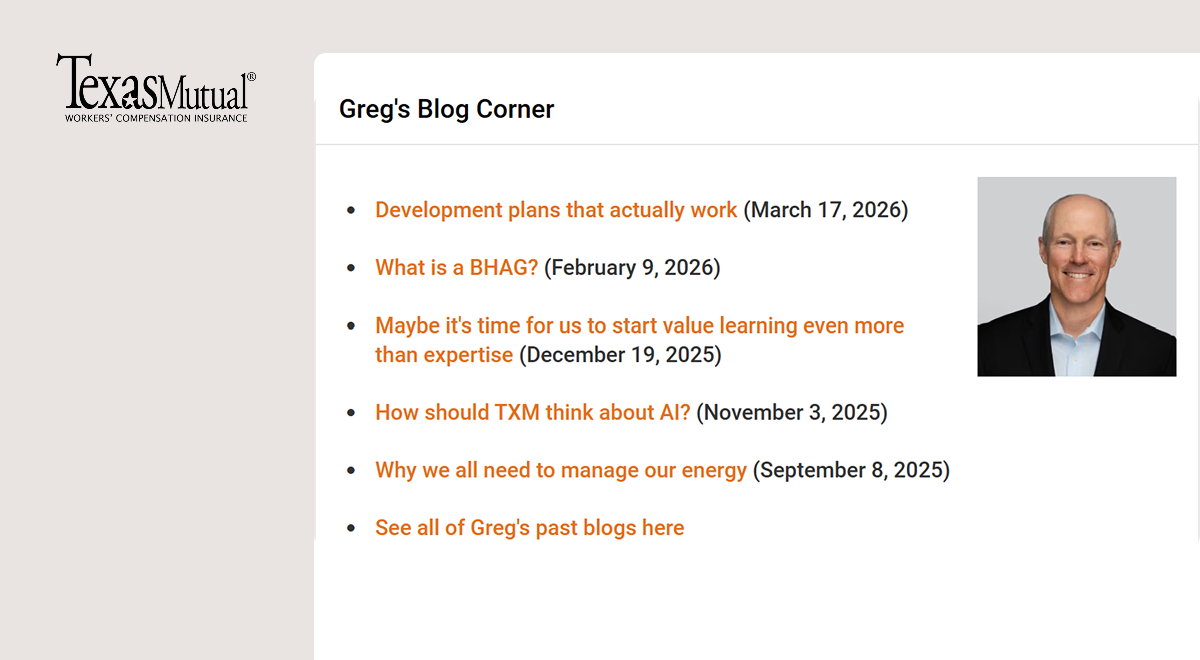 Greg Carter's blog corner