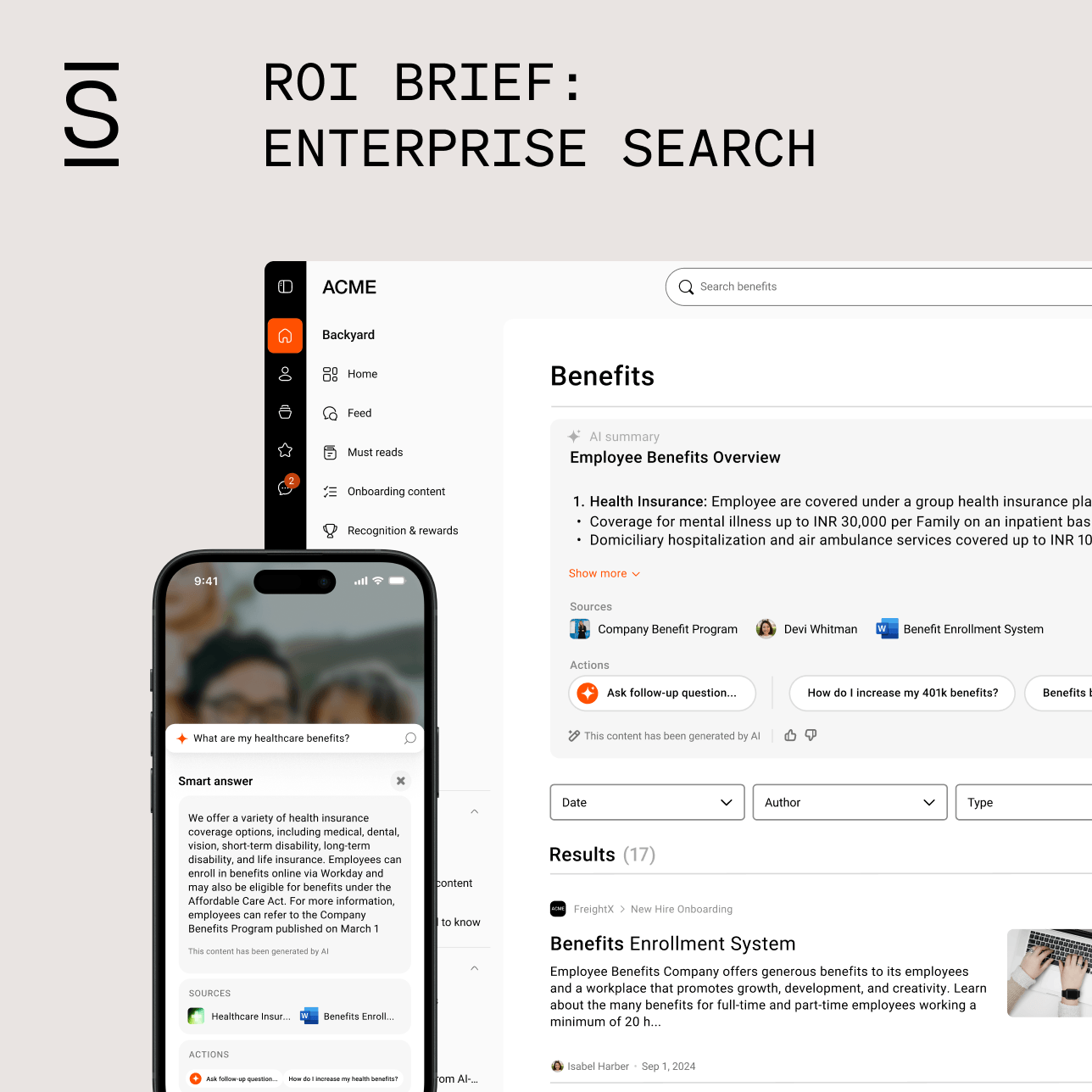 Simpplr | ROI Brief: Enterprise Search