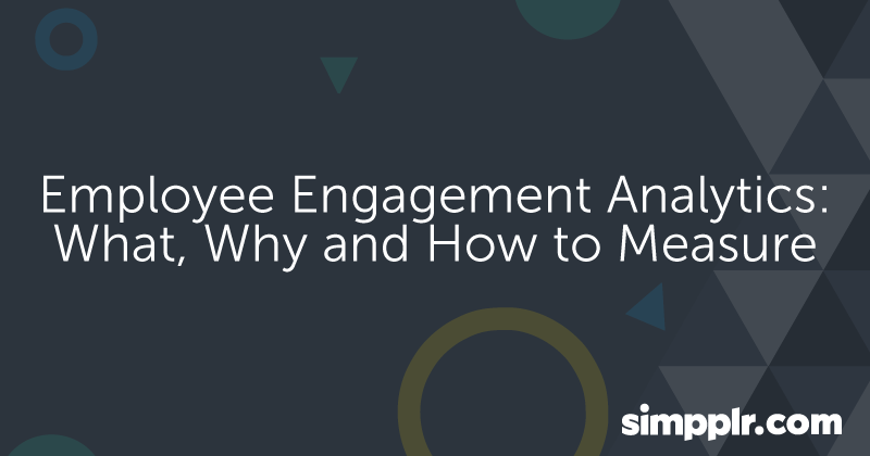 Employee Engagement Analytics