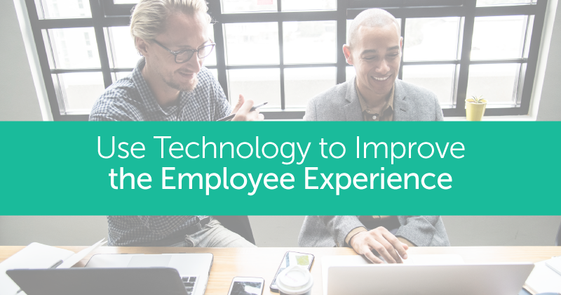 Simpplr Banner: Use Technology to Improve the Employee Experience