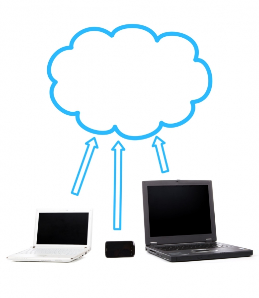 Computers & mobile device connecting to the cloud